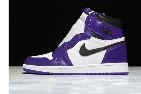 555088-500 White Court Jordan Retro Purple Air 1 555088-500 High 0519